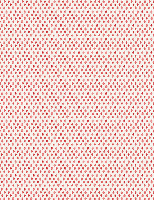 Wilmington Prints At The Helm Water Drops Red Fabric