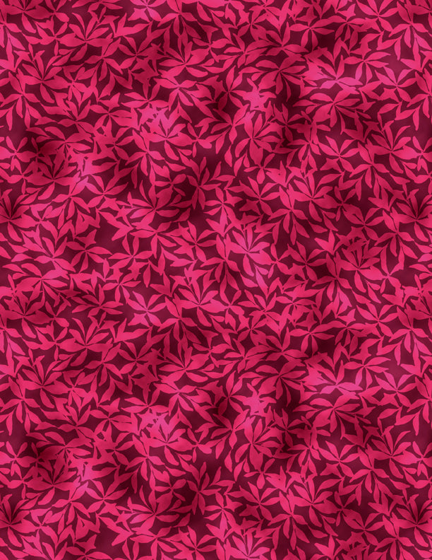 Wilmington Prints Botanical Magic Floral Tonal Pink Fabric