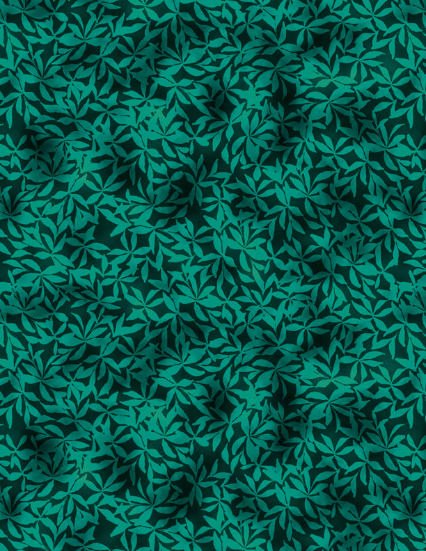 Wilmington Prints Botanical Magic Floral Tonal Green Fabric