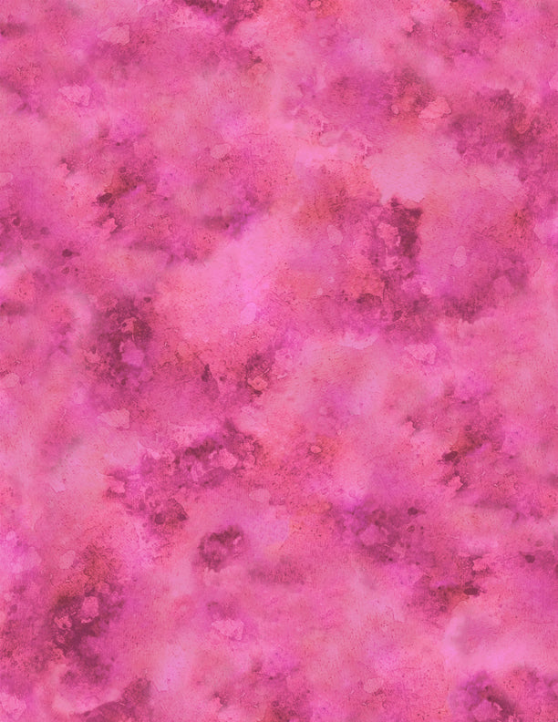 Wilmington Prints Botanical Magic Watercolor Pink Fabric