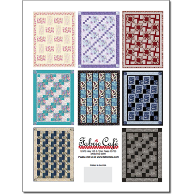 Fabric Cafe Fast and Fun 3 Yard Quilts Pattern Book