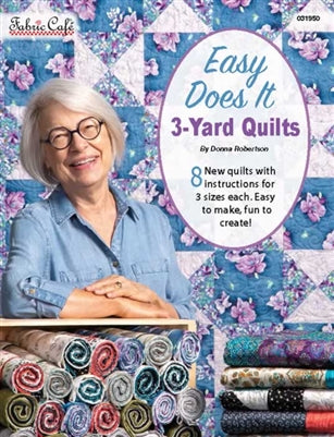 Fabric Cafe Easy Does It 3-Yard Quilts Book 031950