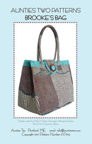 Brookes Bag Pattern Designed by Carol McLeod for Aunties Two Patterns AT619