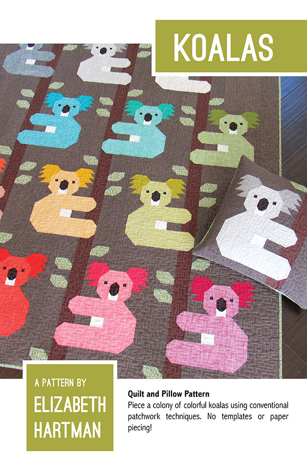 Patterns By Elizabeth Hartman Koalas Pattern EH 054