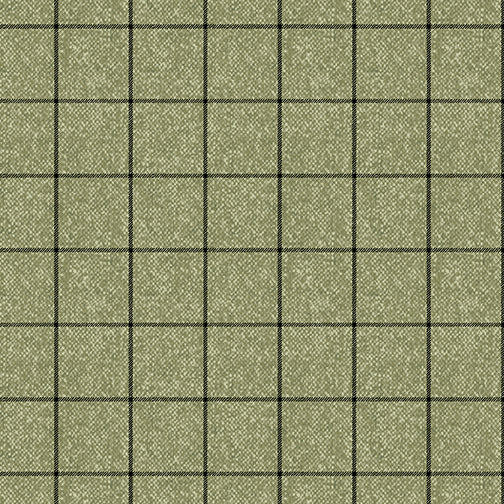 Benartex A Very Wooly Winter Pattern Wooly Window Color Light Green 10358-40
