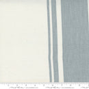 Moda Tea Toweling Lakeside Woven Stripe Off White Silver Fabric