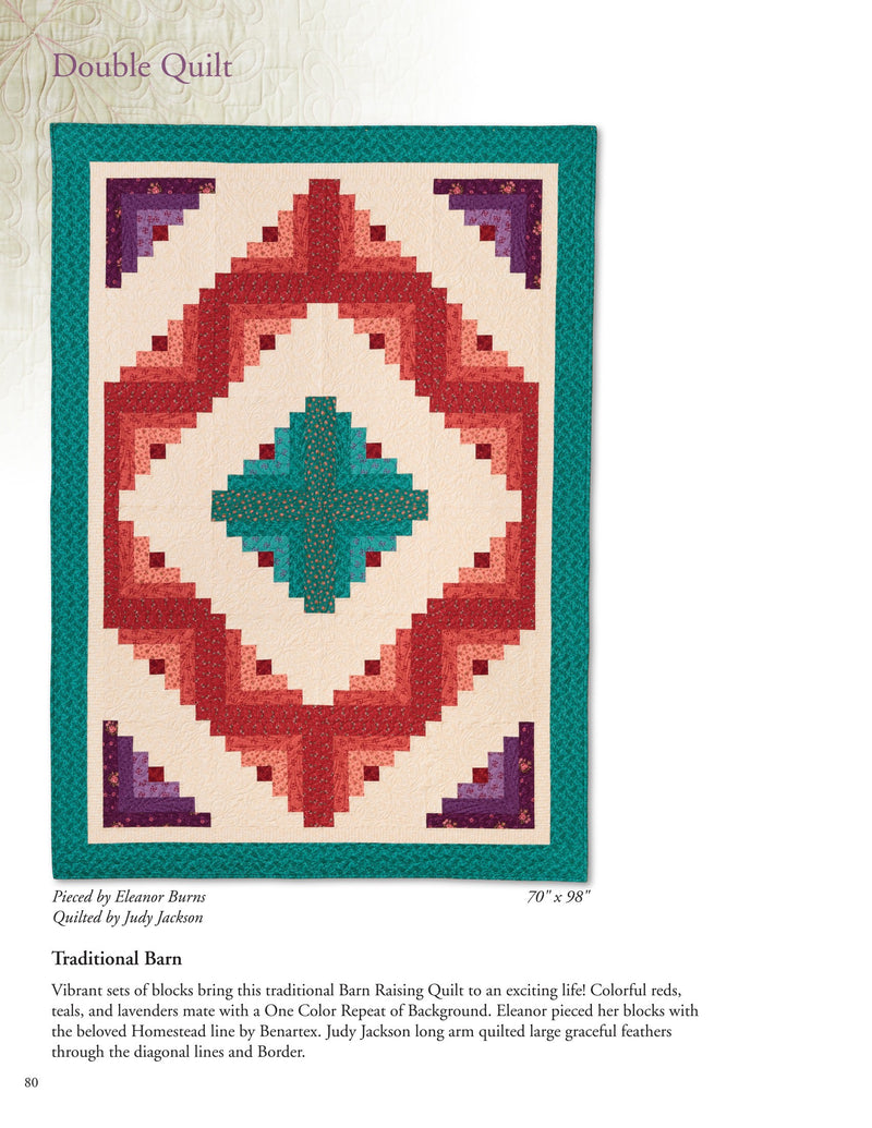 Make a Quilt In A Day Log Cabin Pattern Book