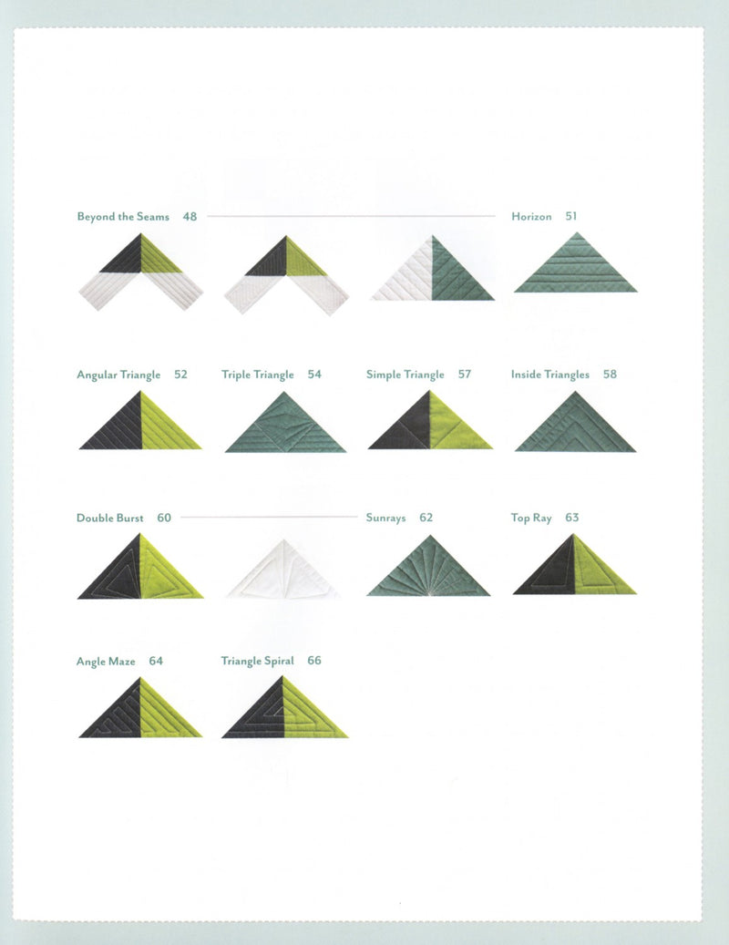 Visual Guide To Straight Line Qulting Book