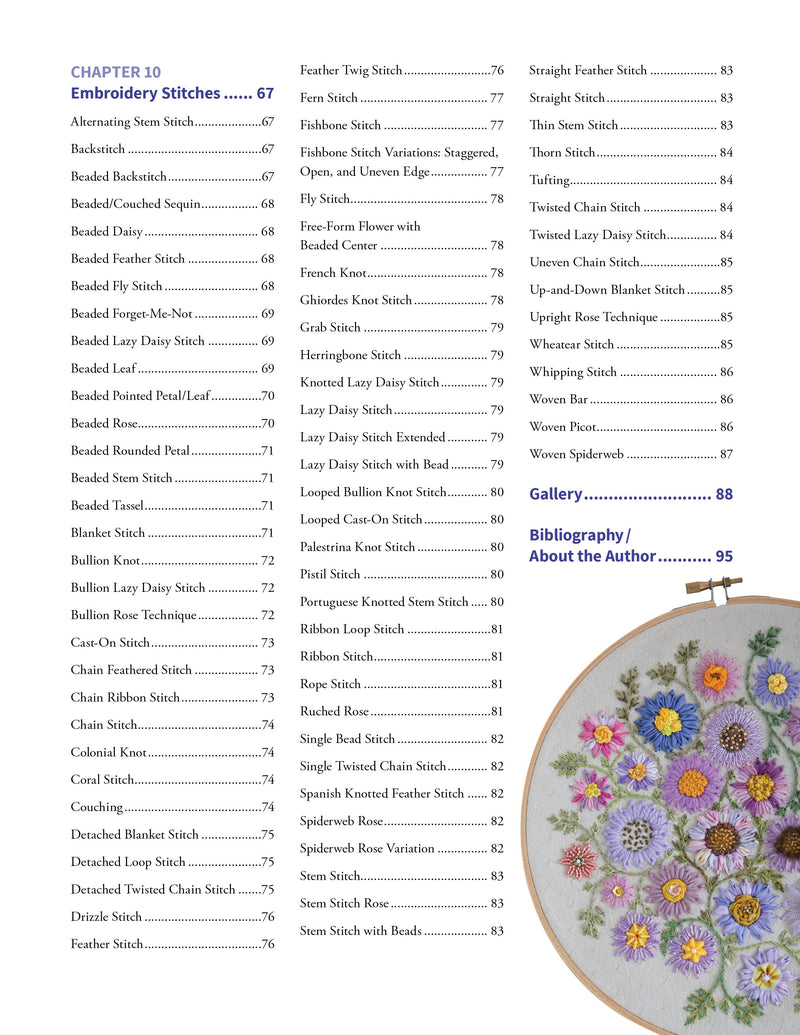 Fool Proof Flower Embroidery