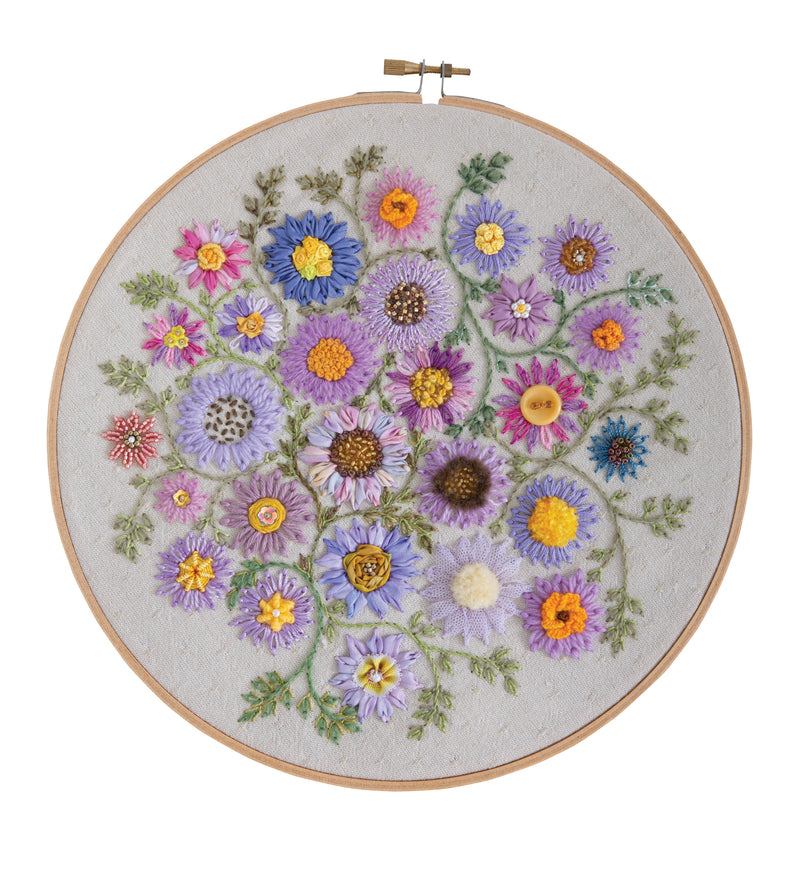 Fool Proof Flower Embroidery
