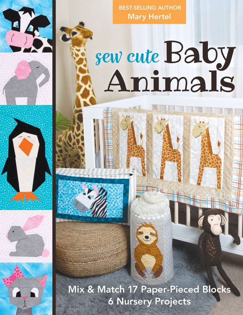 Sew Cute Baby Animals Book
