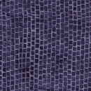 Island Batik Juicy Mosaics Grid Purple Foxglove Batik Fabric