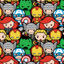 Camelot Fabrics Marvel Kawaii Collection Avengers Assemble 13020701-1
