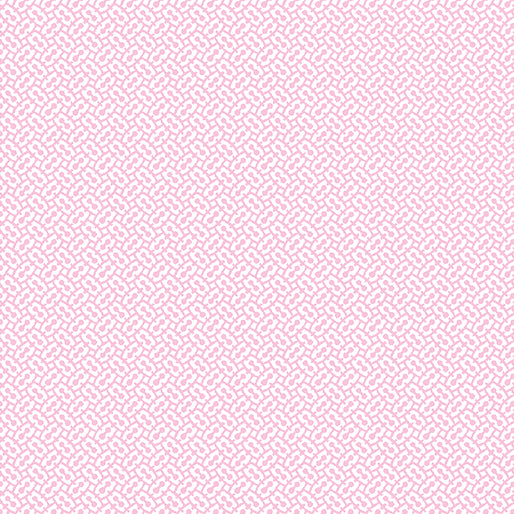 Benartex Color Up Chain Link Light Pink Fabric