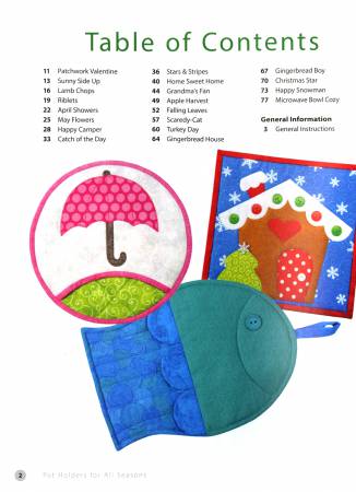 Annie's Pot Holders for All Seasons - Softcover