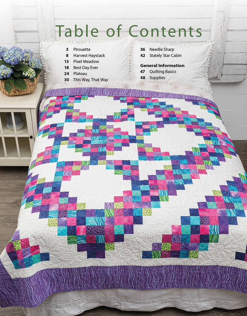 Precut Strips & Squares Booklet by Annie- Quilt in a Day Patterns