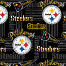 Fabric Traditions NFL Football Pittsburgh Steelers Cotton Print 14450-D