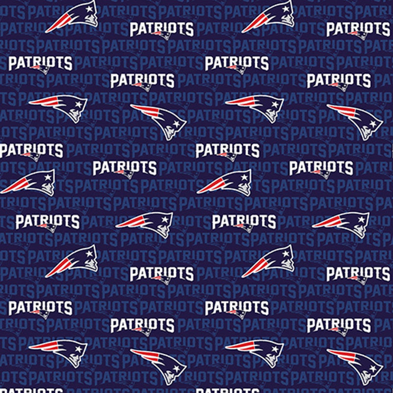 Fabric Traditions NFL Football New England Patriots Cotton Print 14500-D