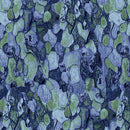 Blank Quilting Natural Beauties Tree Bark Blue Digital Print Fabric