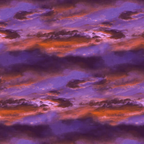 Blank Quilting Natural Beauties Sky Purple Digital Print Fabric