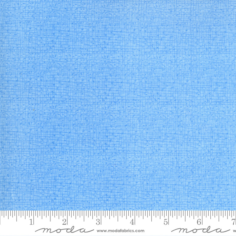 Moda Cottage Bleu Thatched Mist Fabric