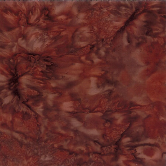 Hoffman Batik Watercolors 1895-386 Brownie Fabric