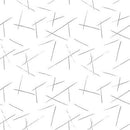 Blank Quilting Lower The Volume Tossed Lines White Fabric