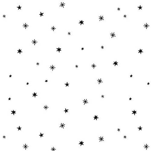 Blank Quilting Lower The Volume Stars And Dots White Fabric