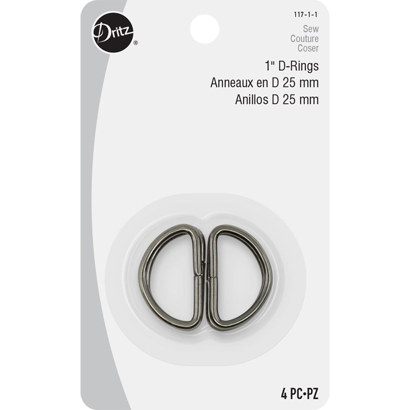 Dritz D-Rings 1"