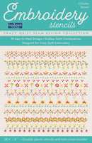 Embroidery Stencils Crazy Quilt Seam Design Selection