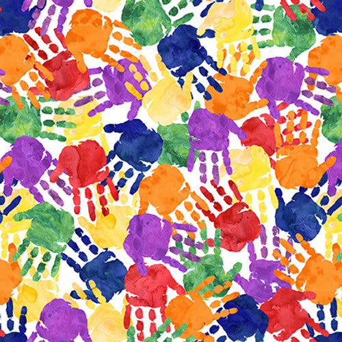 Blank Quilting Better Together Allover Hands Fabric