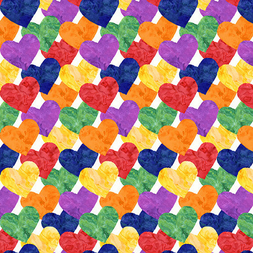 Blank Quilting Better Together Allover Hearts Fabric