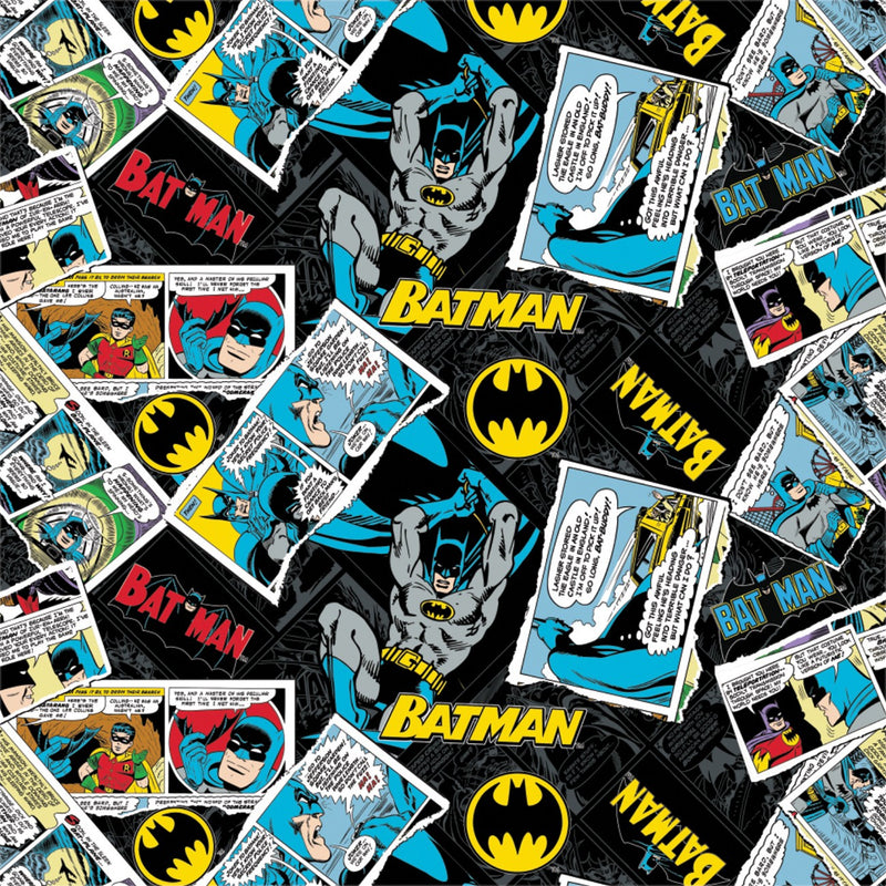 Camelot Fabrics Batman Logo Collage 23200119-3