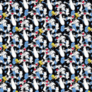 Camelot Fabrics Looney Tunes Sylvester And Tweety Blue Fabric