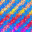 Quilting Treasures Brilliance Gradient Diagonal Stripe Blue 28323 B