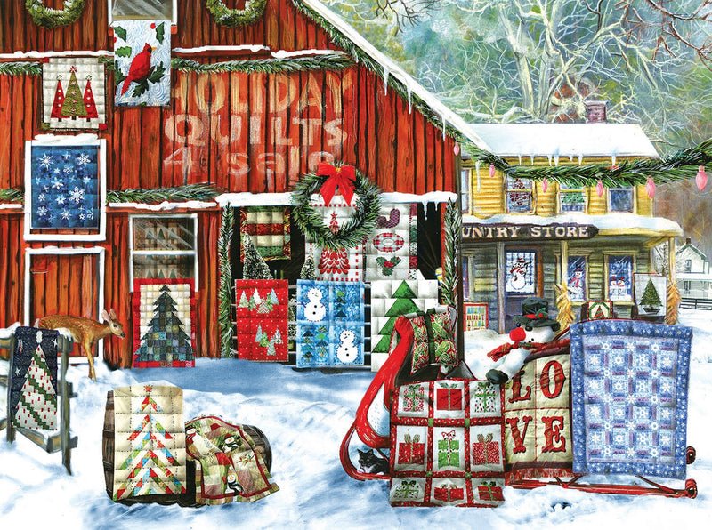 Holiday Quilts Jigsaw Puzzle