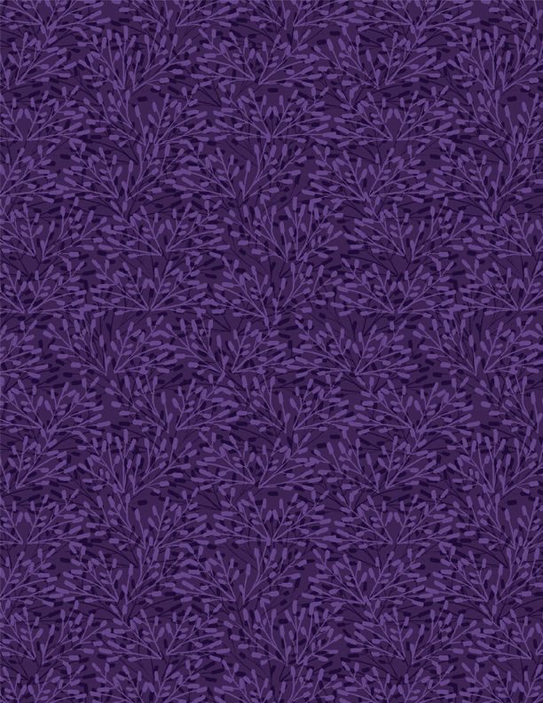 Wilmington Prints Whimsy Purple 108" Wide Back Fabric