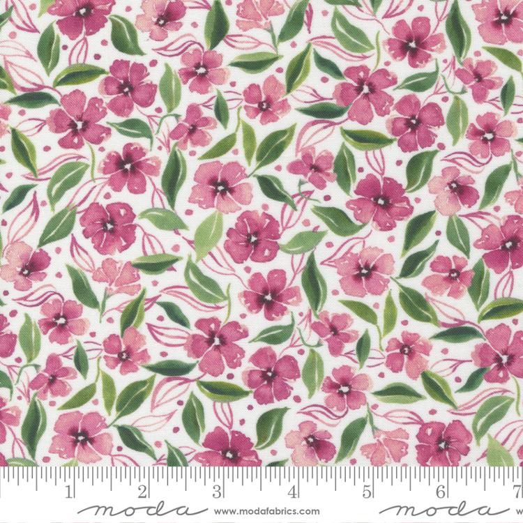 Moda Chickadee Sweet As Honey Rose Fabric