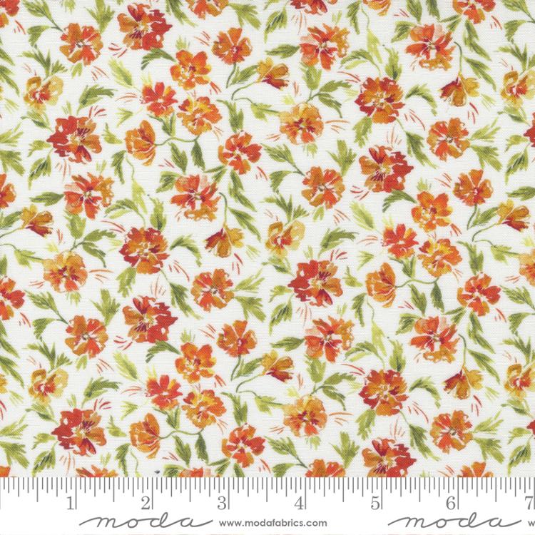 Moda Chickadee First Roots Persimmon Fabric