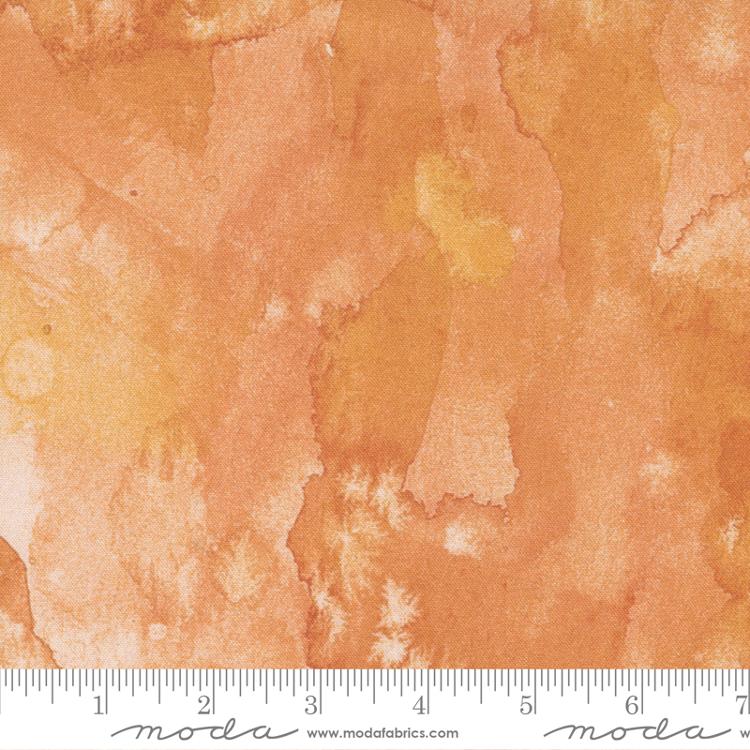 Moda Chickadee Flow Persimmon Fabric