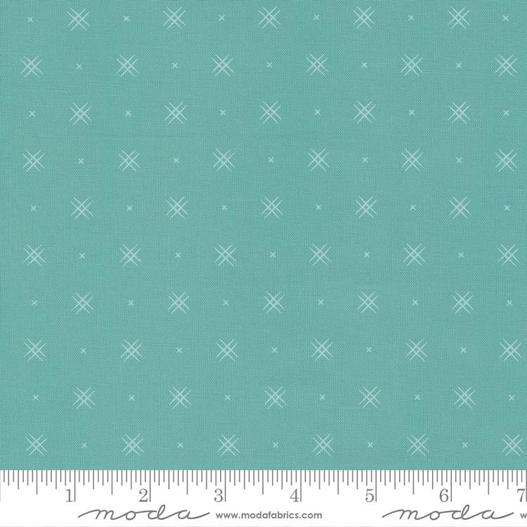 Moda Beyond Bella Geometric Solid 86 Caribbean Fabric