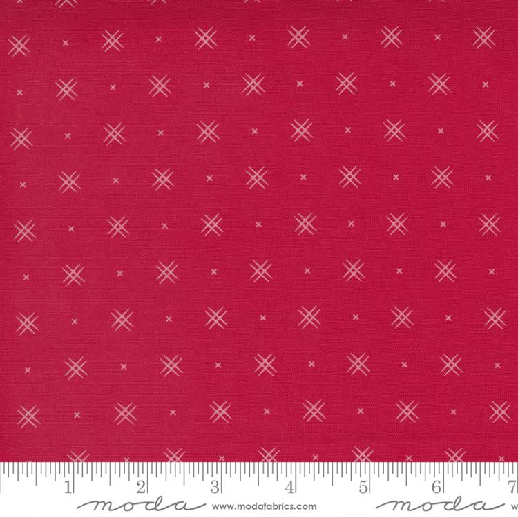 Moda Beyond Bella Geometric Solid 282 Ruby Fabric