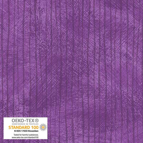 Stof Medley 303 Texture Stripe Amethyst Fabric
