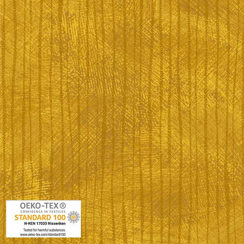 Stof Medley 305 Texture Stripe Ochre Fabric