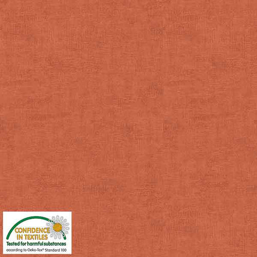 Stof Melange 4509-414 Medium Rust Fabric