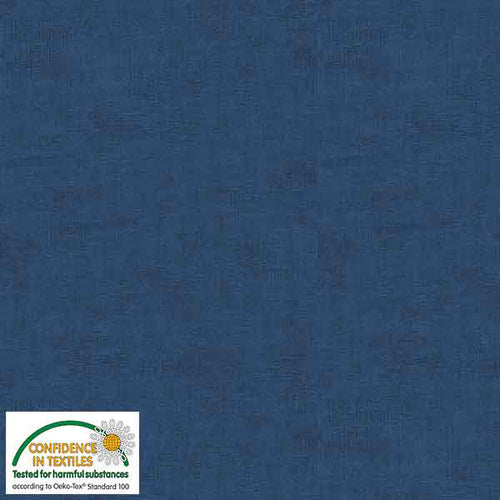 Stof Melange 4509-606 Navy Fabric