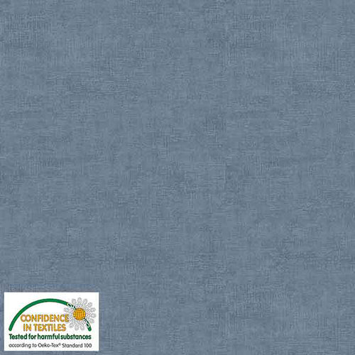 Stof Melange 4509-609 Smokey Blue Fabric