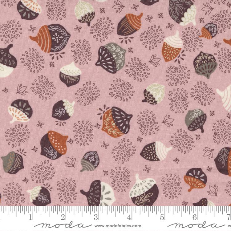 Moda Slow Stroll Acorn Toss Petal Fabric