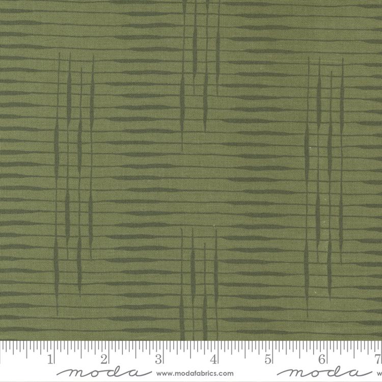 Moda Slow Stroll Cattail Crossing Sage Fabric