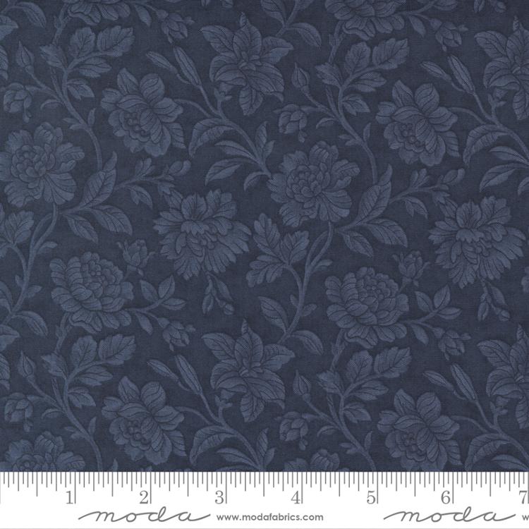 Moda Rendezvous Lavish Damask Nightshade Fabric